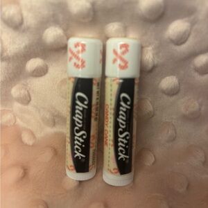 ChapStick Candy Cane Lip Balm - White (2 sealed seperatly)